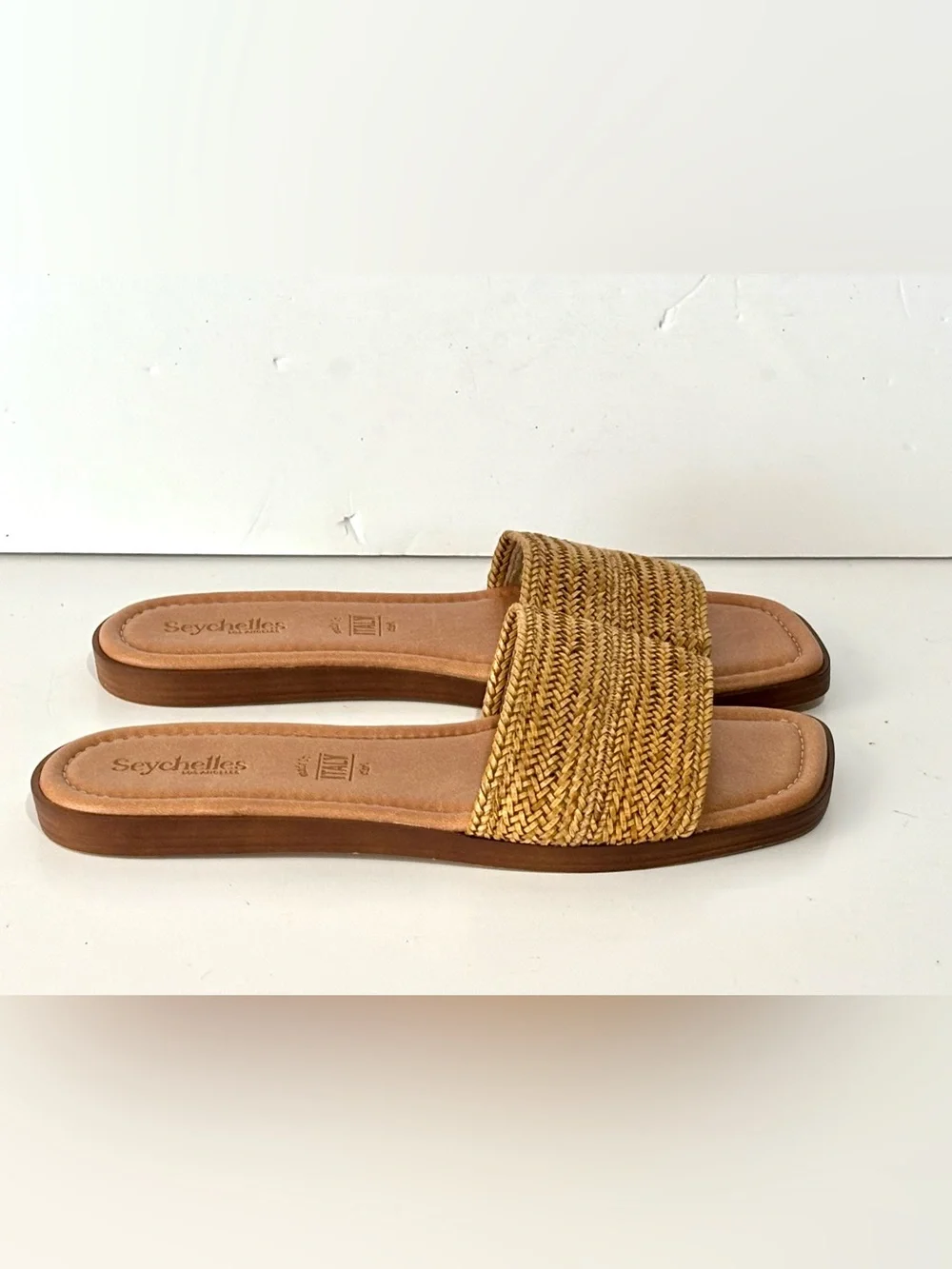 Seychelles Palms Perfection Slide Sandal Size 10